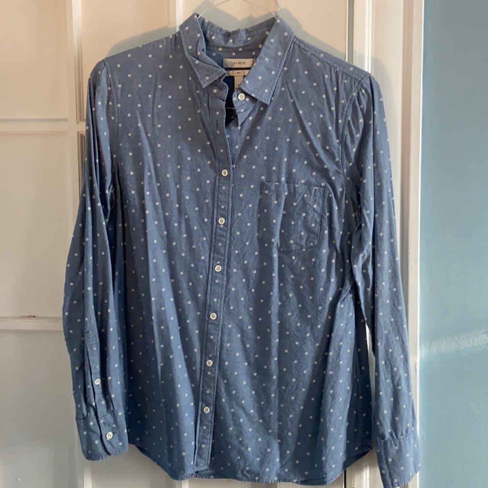 J. Crew sz 10 Button Down Shirt
